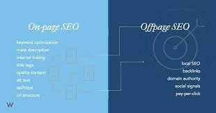 on page seo and off page seo