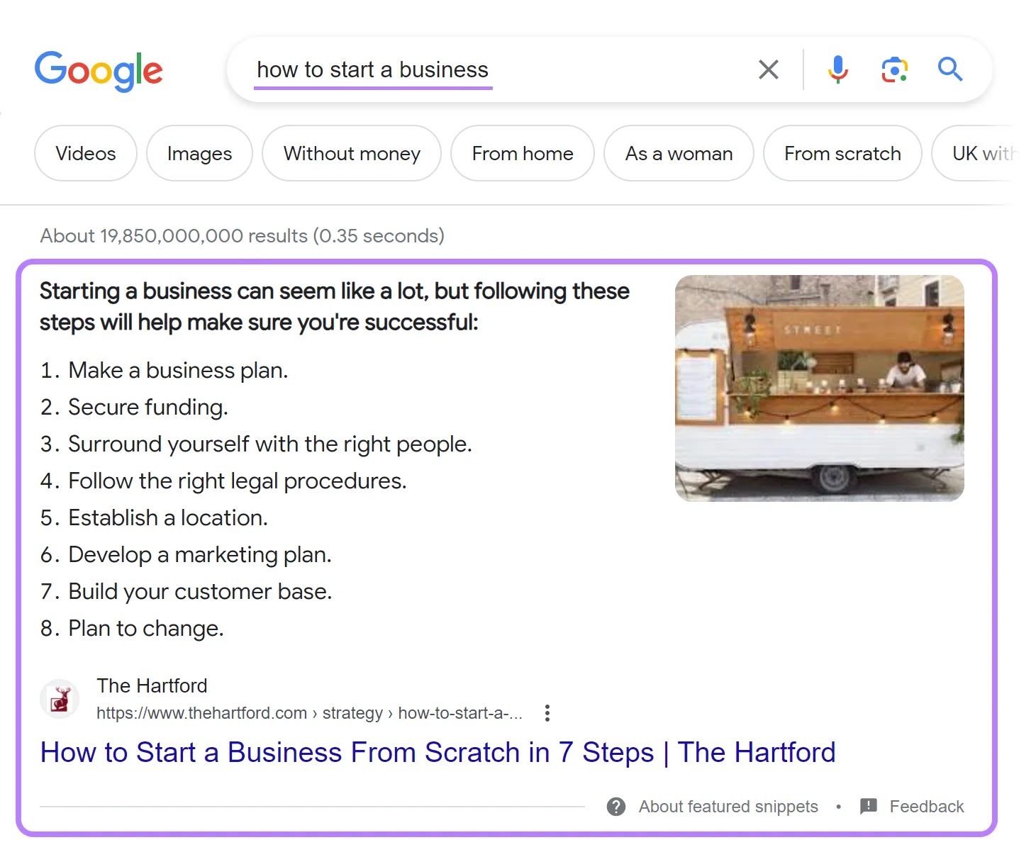 search engine position