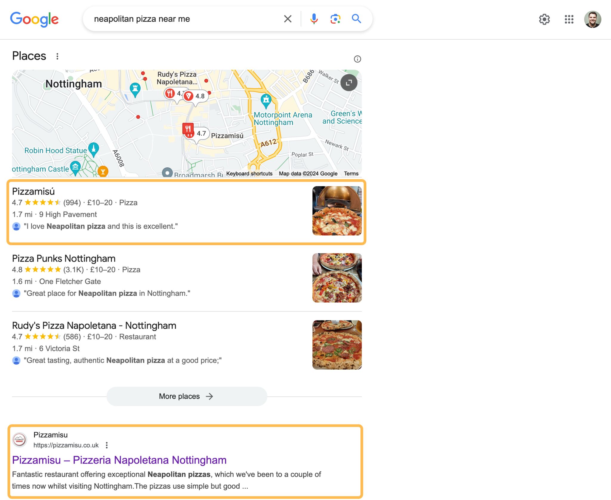 local seo ranking